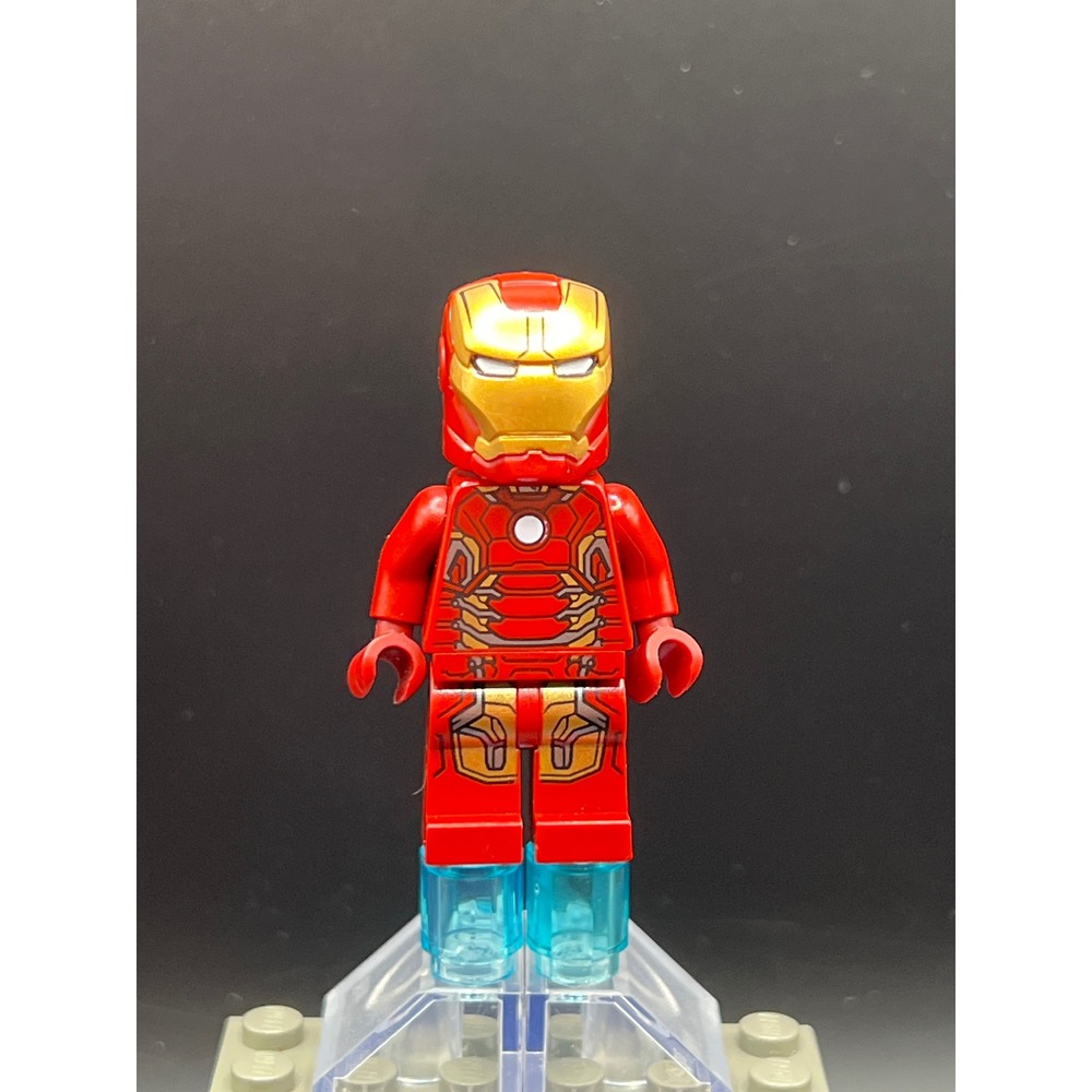 Lego Marvel Iron Man Mark 43 Minifigure sh0167 Avengers Gold